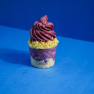 Pistachio kunafa Acai Ice cream