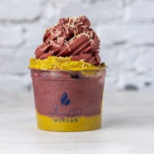Pistachio kunafa Acai Ice cream