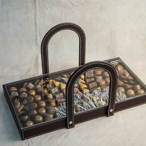 Rectangle Leather Tray (S)