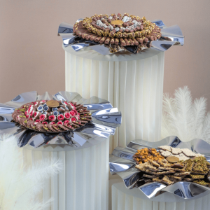 Wedding Steel Tray (Silver)