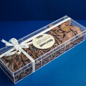 Graduation Rectangle Acrylic Tray With Lid (L)