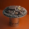 Eid Rose Gold Steel Tray  (Salted Chocolates)