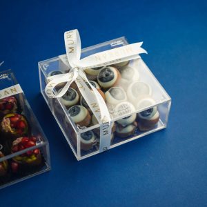 Acrylic Box With Lid (Blueberry)