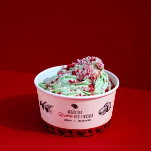 Matcha Coconut Raspberry