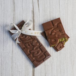 “I Love You ❤️” Chocolate Bar