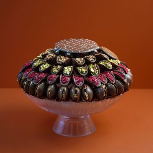 Eid Golden Glass  With Stand  twirly (S)